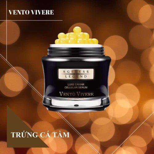 Kem dưỡng da trứng cá tầm Vento Vivere Luxe Caviar 30g Thụy Sĩ