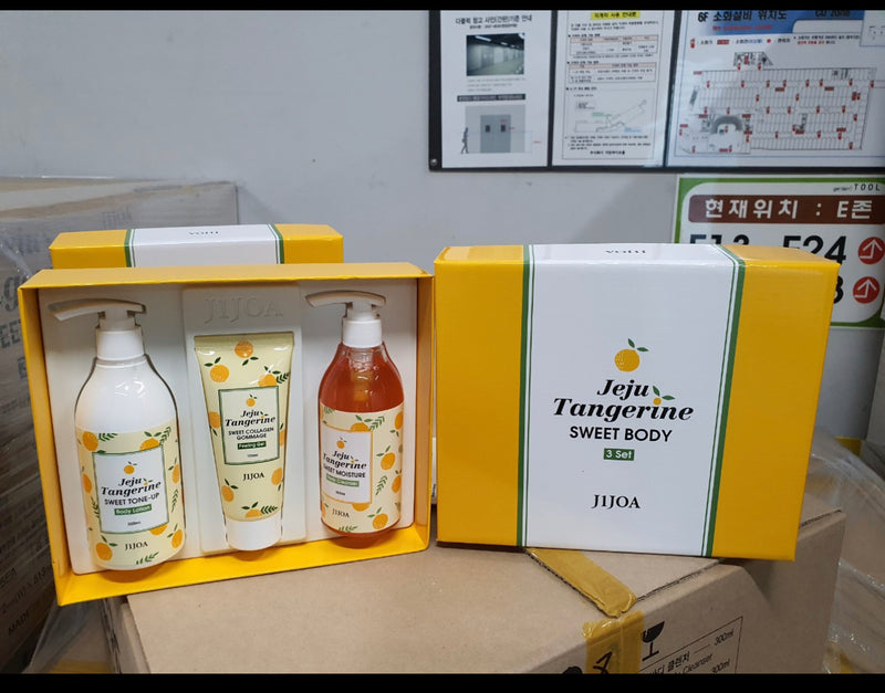 Jeju Tangerine Sweet Body Set of 3