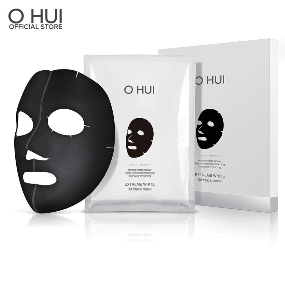 Mặt Nạ Dưỡng Trắng Da Ohui Extreme White 3D Black Mask