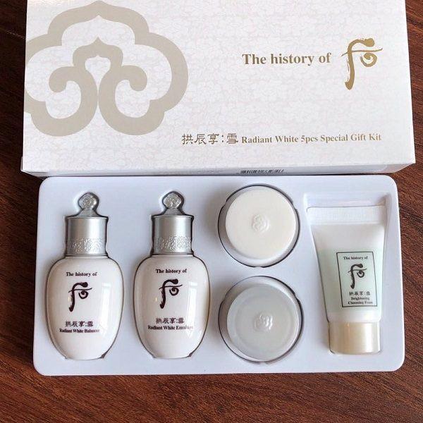 Whoo Radiant White Special Gift Set 5pcs