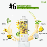 Nước Hoa Hồng Derladie Natural Witch Hazel Toner Làm Sạch Da, Dưỡng Ẩm 500ml