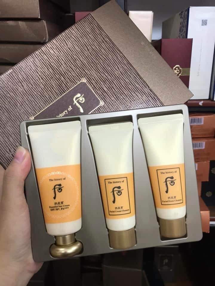 [Whoo]Gongjinhyang Essential Sun Cream Special Set - Vt Glamour