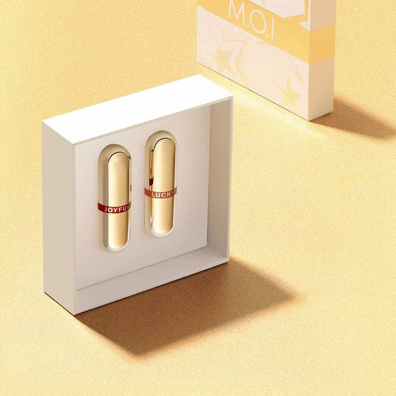 M.O.I Golden Gift Mini Matte Lipstick Set of 2
