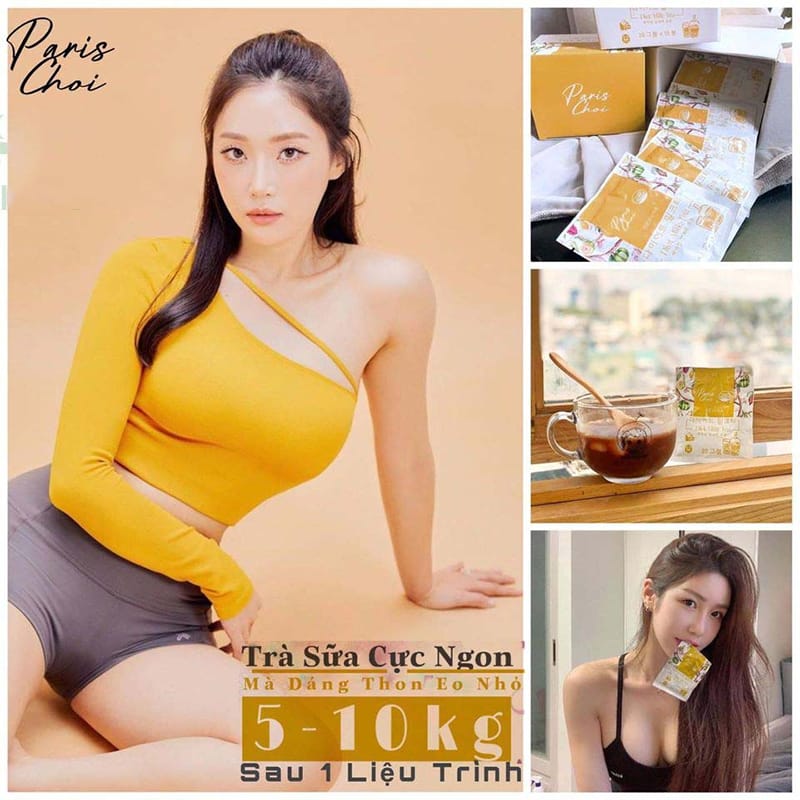 Trà Sữa Giảm Cân Genie Paris Choi Diet Milk Tea