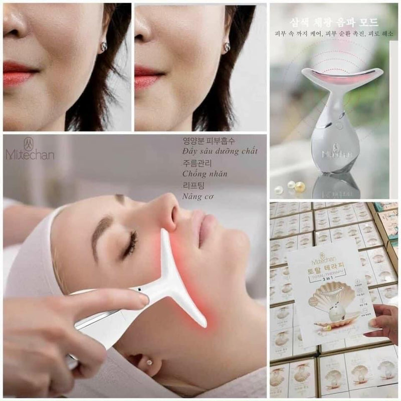 Máy điện di nâng cơ MITECHAN TOTAL THERAPY 3 in 1