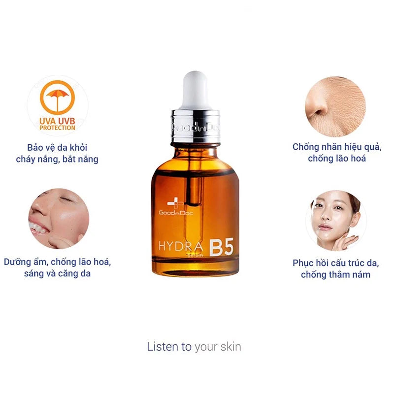 GoodnDoc Hydra B5 Serum Tinh Chất Cấp Nước và Phục Hồi Da