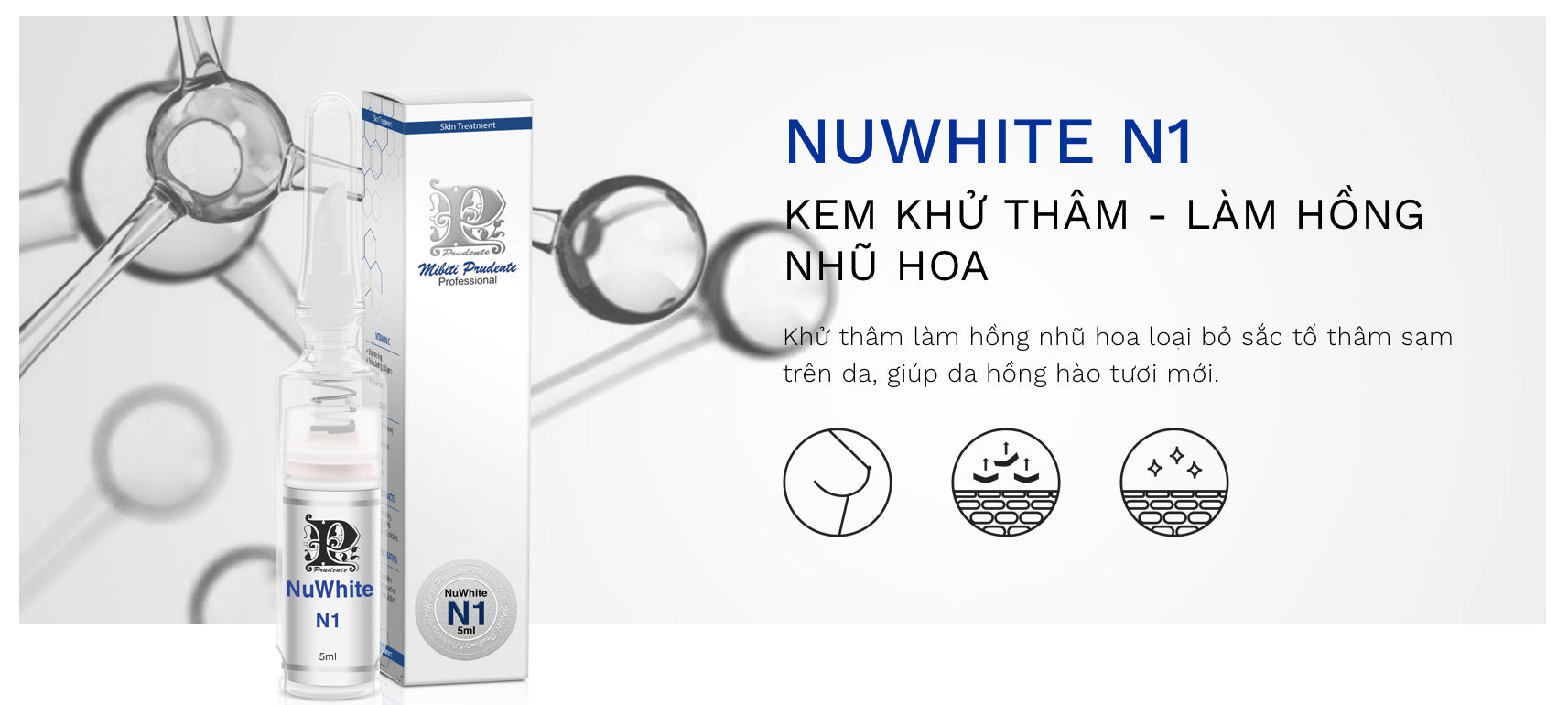 Bộ 2 Sản Phẩm NUWHITE N1 V1 LA1 H6