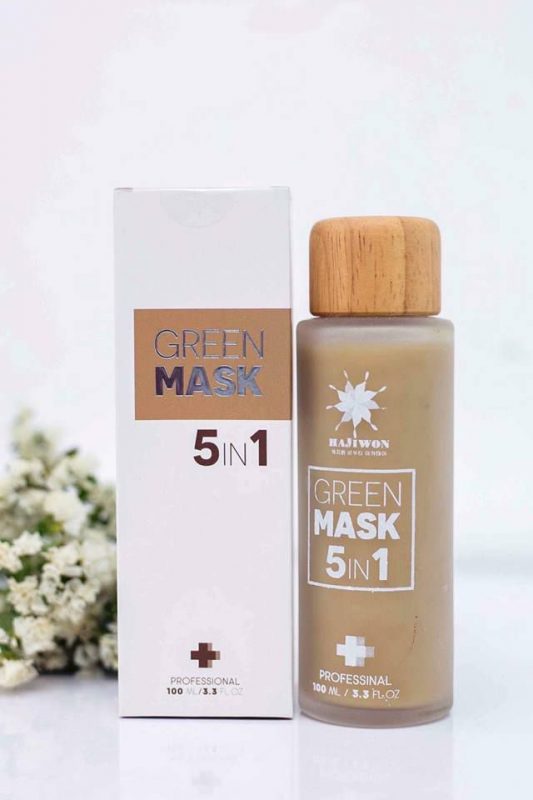Mặt Nạ Tẩy Tế Bào Chết Genie Green Mask 5in1