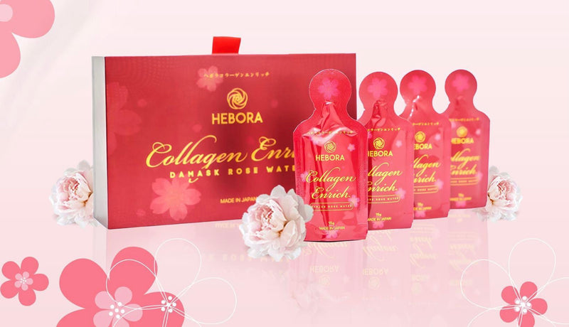 Hebora Collagen Enrich Damask Rose Water Dạng Nước