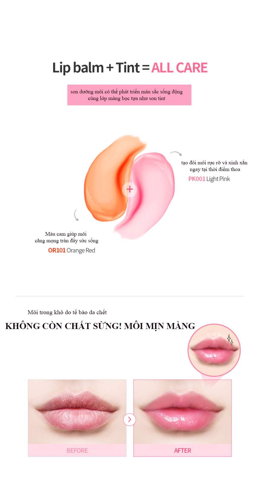 Son dưỡng môi có màu YNM Candy Honey Lip Balm