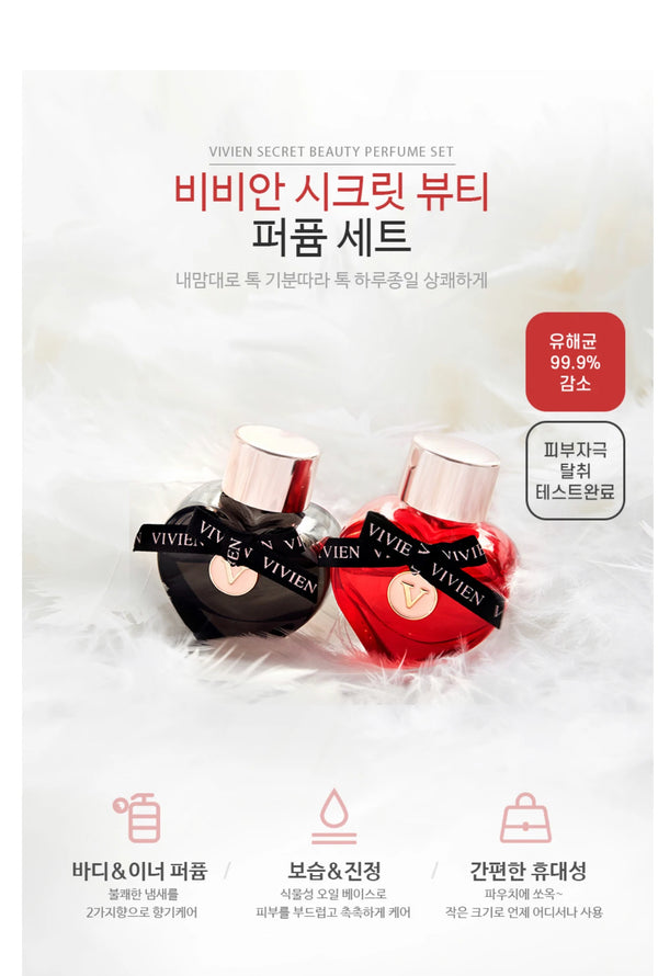 Nước Hoa VIVIEN Secret Beauty Perfume Set 2 Chai