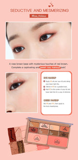 Peripera Ink Fitting Color Palette Chocolate