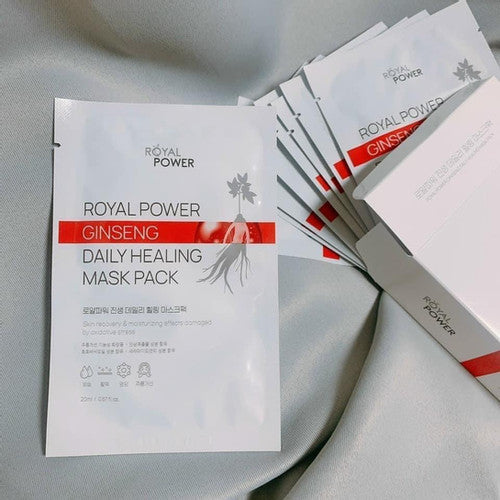 Royal Power Ginseng Daily Healing Mask Pack ( box of 10)