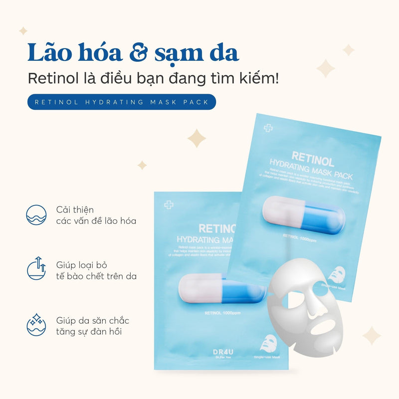 DR4U Retinol Hydrating Mask Pack