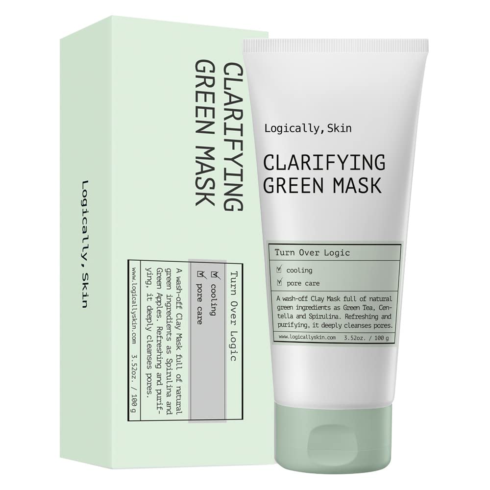 Logically Skin Clarifying Green Mask- Mud Cream Mask