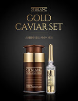 Bộ Dưỡng Trứng Cá Tầm Vàng STEBLANC Gold Gold Caviar