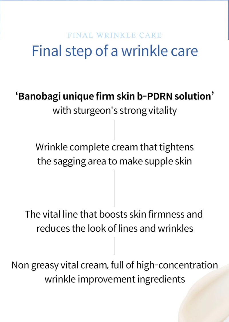 Kem Dưỡng Tái Tạo Trẻ hóa Da Banobagi Rejuvenating Vital Cream 50ml