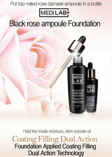 Kem Nền MEDI LAB Black Rose Ampoule Foundation 50g, SPF30/PA++