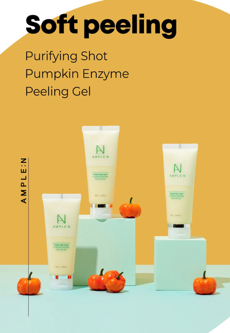 Tẩy Tế Bào Chết Bí Đỏ AMPLE:N Purifying Shot Pumpkin Enzyme Peeling Gel