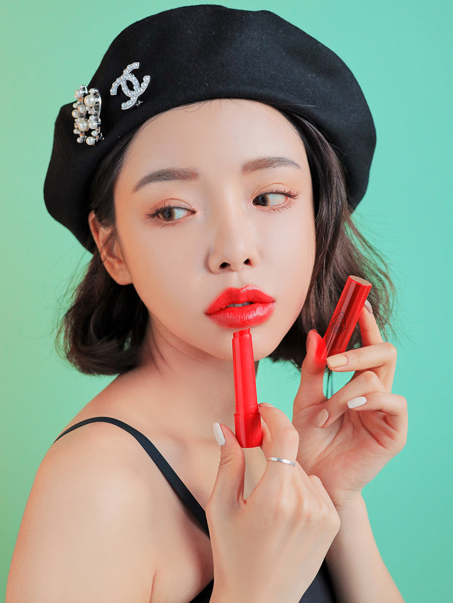 Set 2 Son Dưỡng Môi Có Màu 3CE Plumping Lips