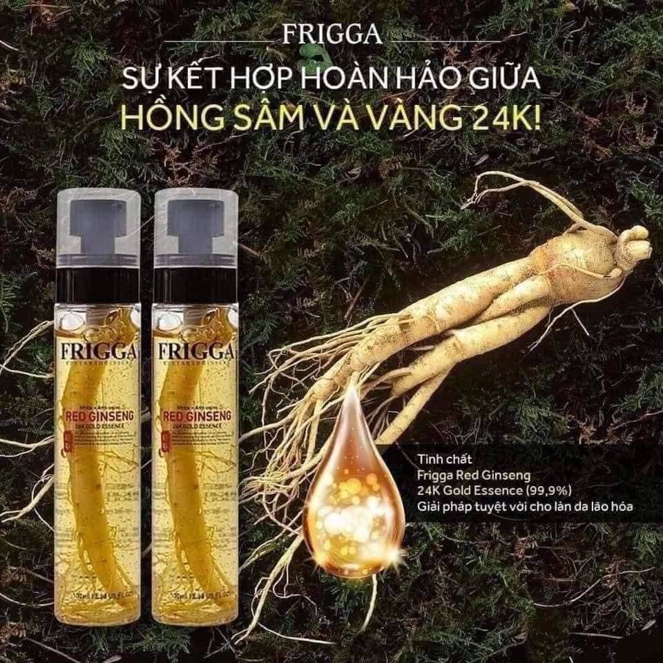 Tinh Chất Dưỡng Da FRIGGA Red Ginseng 24K Gold Essence