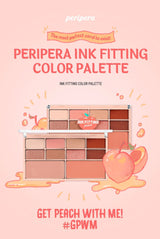 Bảng Phấn Mắt Má Hồng Peripera Ink Fitting Color Palette - 4 Get Peach With Me 