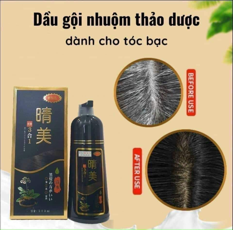 KOMI  Hair Dye Color Shampoo Beauty Nourishes Long Lasting Care