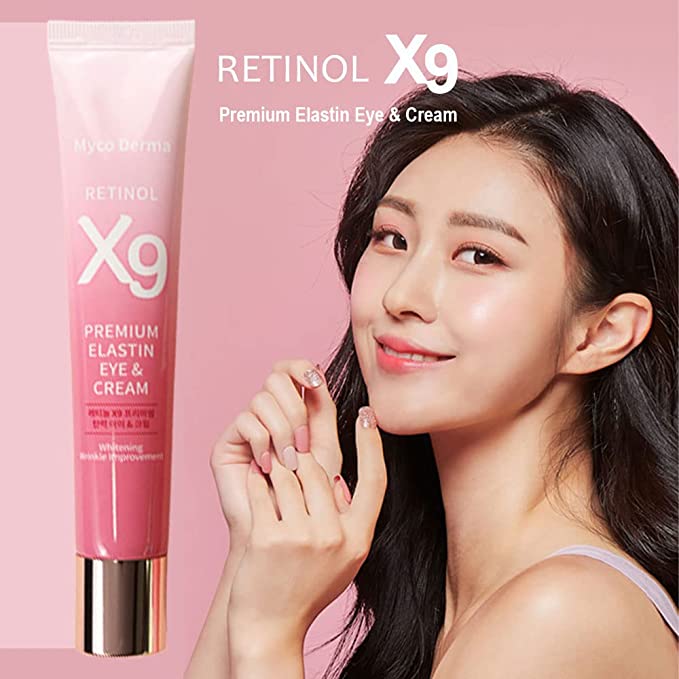 Retinol x9 Premium Eye & Cream Kem Dưỡng Ẩm Chống Lão Hóa Da