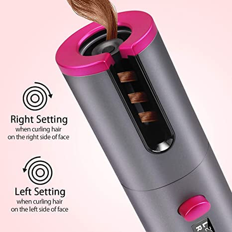 Wireless Automated Curling Iron Let’s Queen