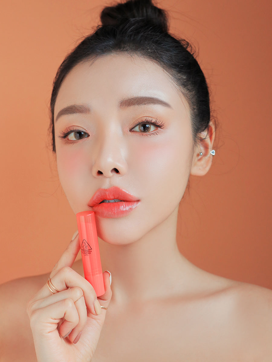 Set 2 Son Dưỡng Môi Có Màu 3CE Plumping Lips