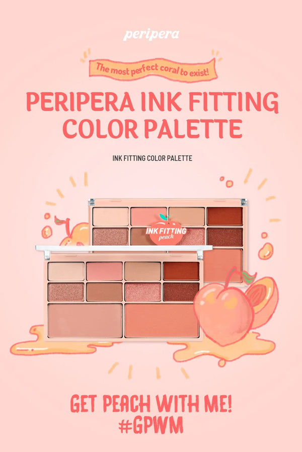 Peripera Ink Fitting Color Palette Peach