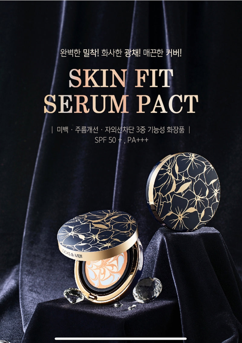 LOOKS&MEII Skin Fit Serum Pact