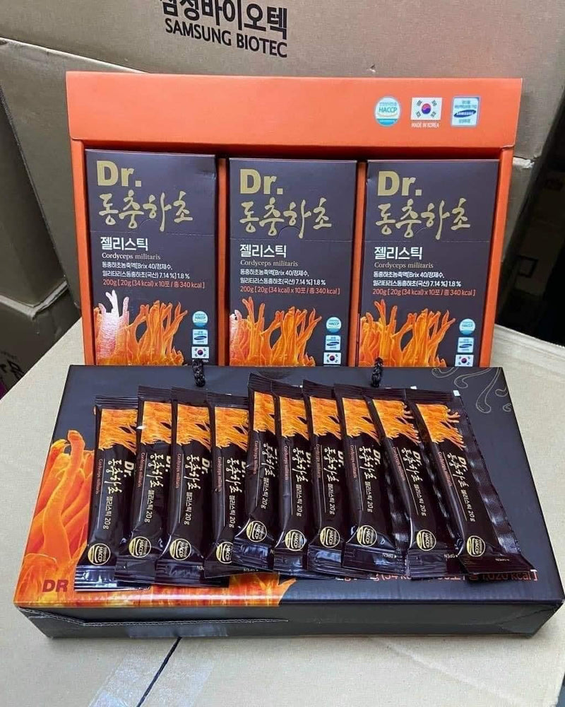 Dr. 동충하초 소 젤리스틱 Cordyceps Militaris Jelly