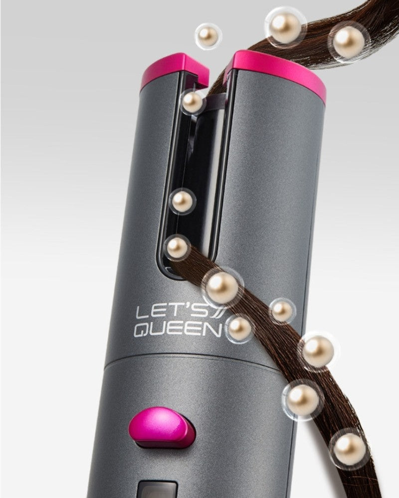 Wireless Automated Curling Iron Let’s Queen