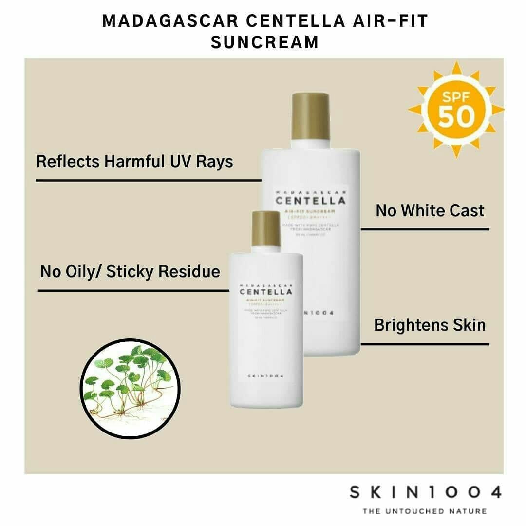 Skin1004 Madagascar Centella Air-Fit Sun Cream Plus