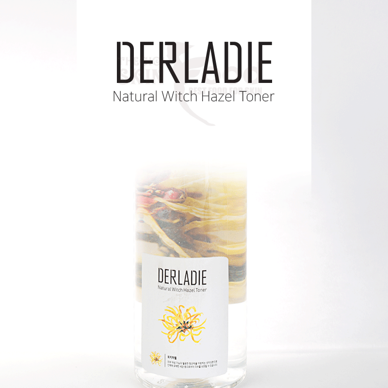 Nước Hoa Hồng Derladie Natural Witch Hazel Toner Làm Sạch Da, Dưỡng Ẩm 500ml - Vt Glamour