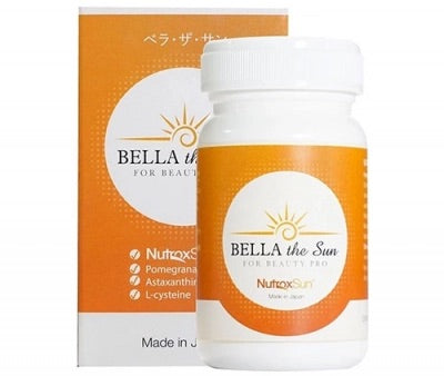 Bella The Sun sunscreen & brightening pill made in Japan
