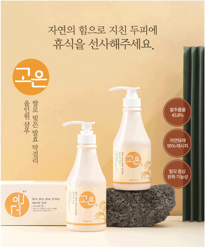 All in One Care - Brewed Makgeolli Shampoo