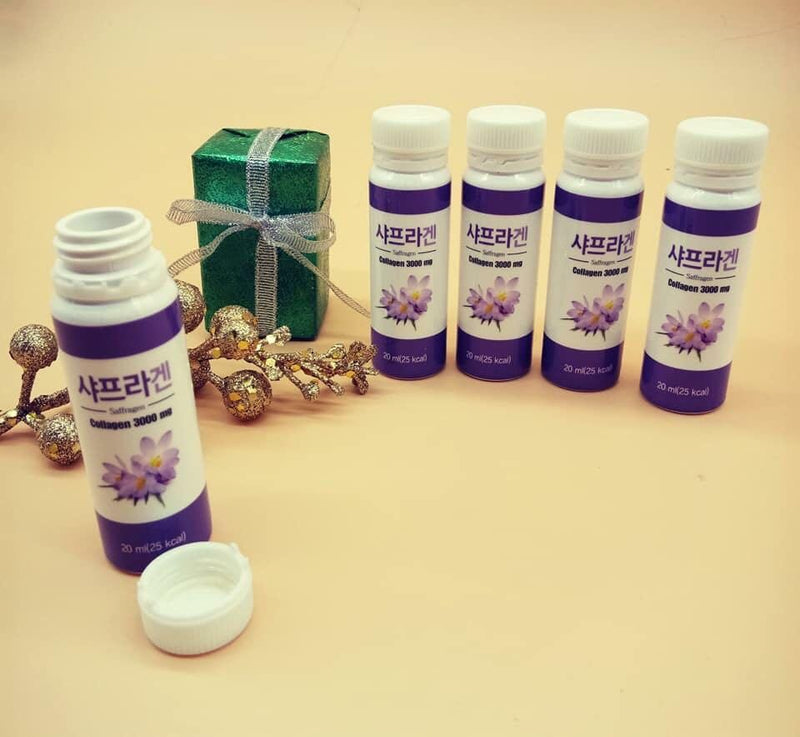 Nước uống Saffragen Collagen 3000mg - Kéo dài thanh xuân, đẩy lùi lão hóa - Vt Glamour