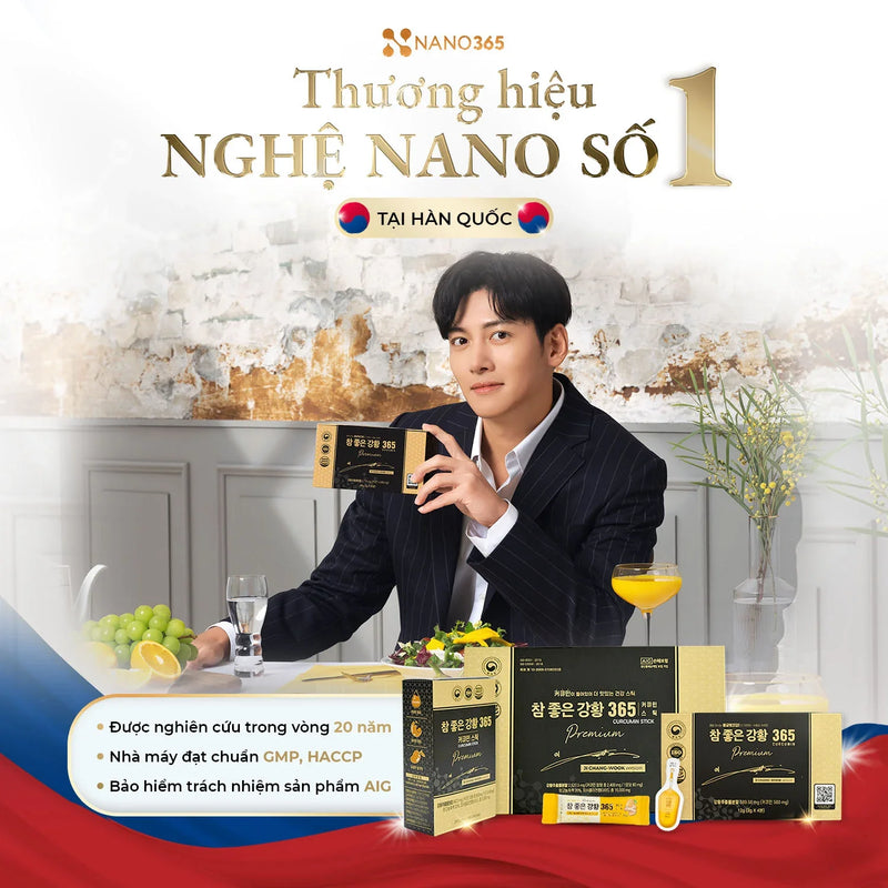 Nano 365 Curcumin Premium 2023 Ji Chang Wook Version