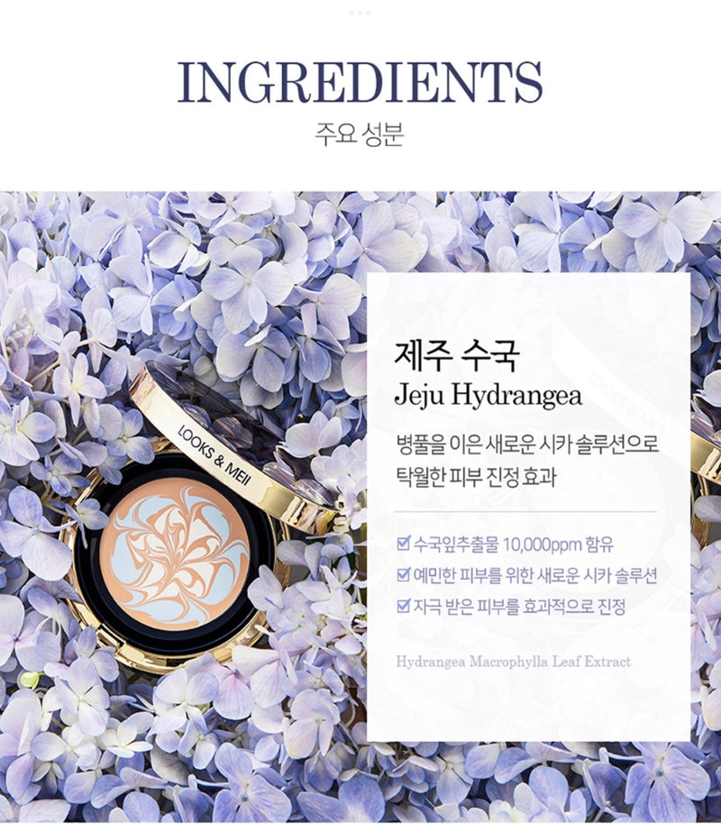 Phấn Tươi LOOKS&MEII Skin Fit Serum Pact