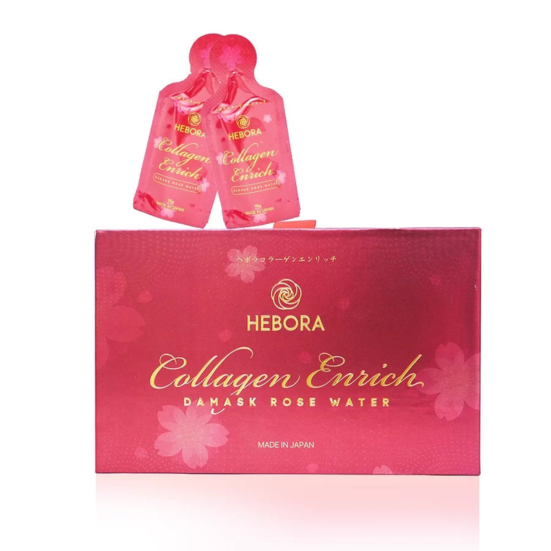 Nước Hoa Hồng Damask Collagen Enrich Hebora