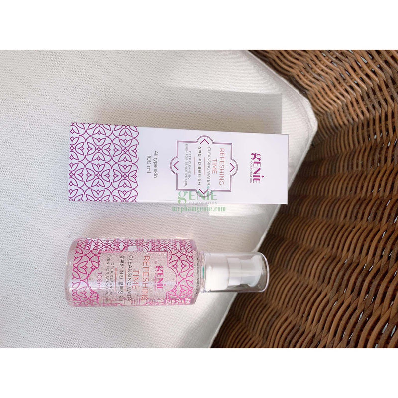 Genie Refreshing Time Cleansing Water - Make up Remover