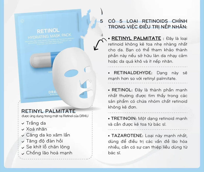DR4U Retinol Hydrating Mask Pack