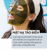 Mặt nạ tảo biển tươi CELLBN CELLXV Real Kelp Facial Mask Hàn Quốc - Vt Glamour