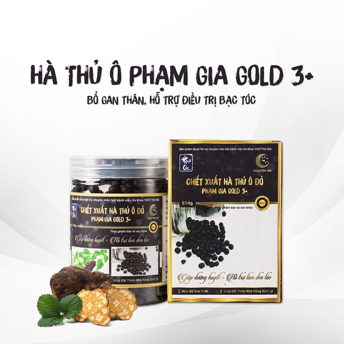 Hà Thủ Ô Phạm Gia Gold 3+