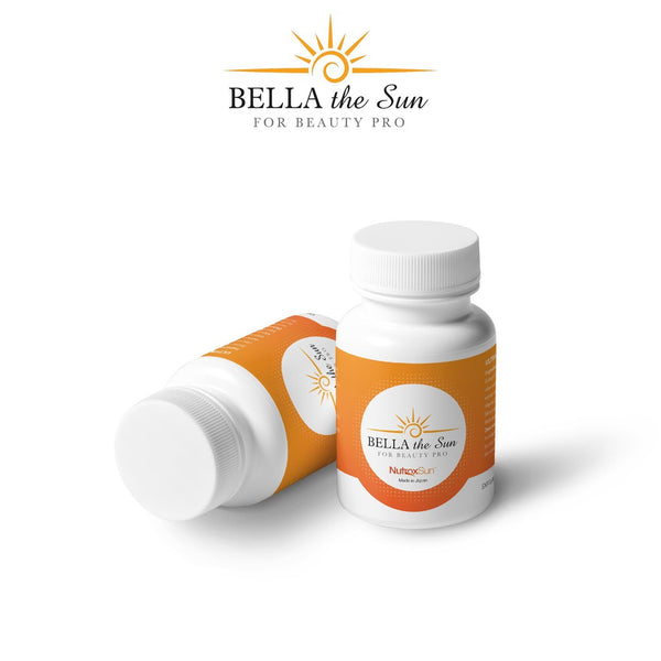 Bella The Sun sunscreen & brightening pill made in Japan 