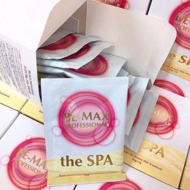 Bột tắm trắng Be-Max The Spa Bath Powder 12 gói - Vt Glamour