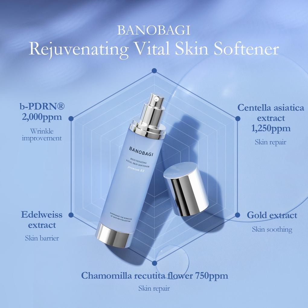 Nước làm mềm da trẻ hóa Banobagi Rejuvenating Vital Softener