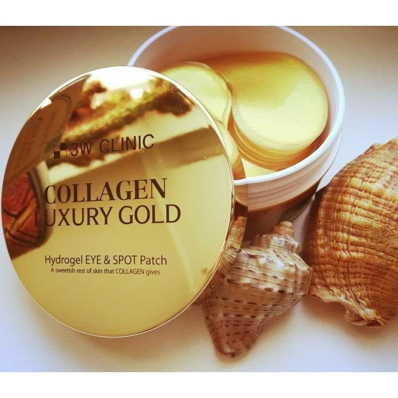 Mặt Nạ Mắt Collagen Luxury Gold 3W Clinic